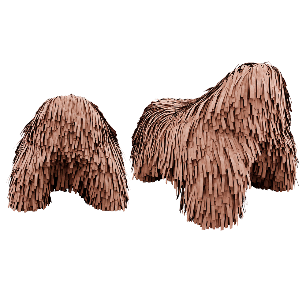 Puppy Pouffe Pink ist ein niedlicher Puff aus Veloursleder in Rosa — weich, lustig und voller Persönlichkeit.