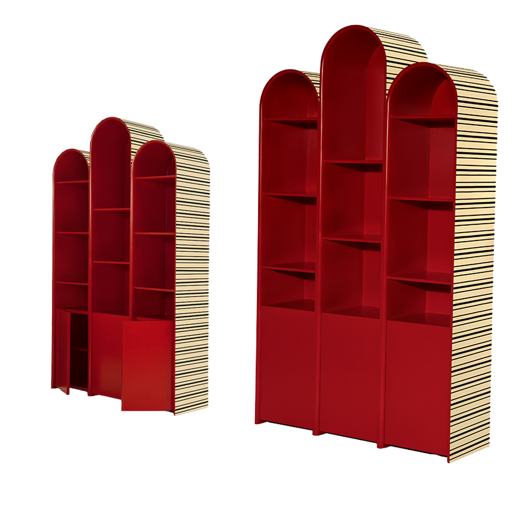 Das modulare Design von Playhouse Cabinet aus der Vanilla Noir-Kollektion